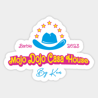 retro mojo dojo Sticker